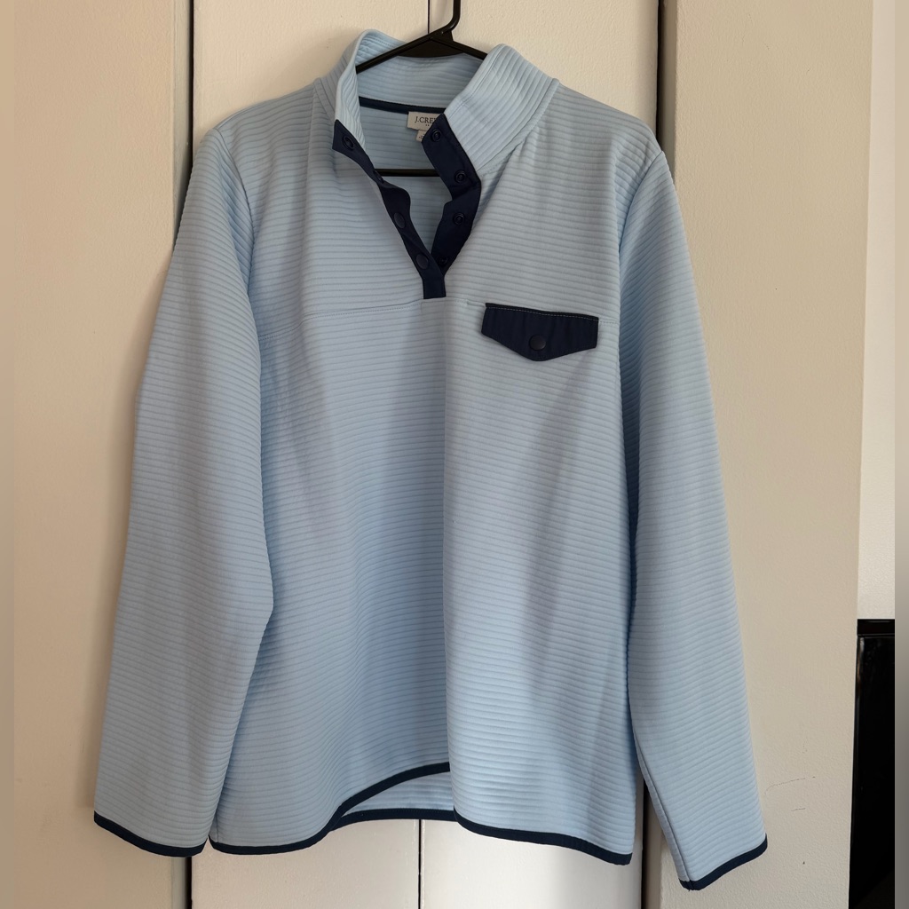 J. Crew Snap Pullover